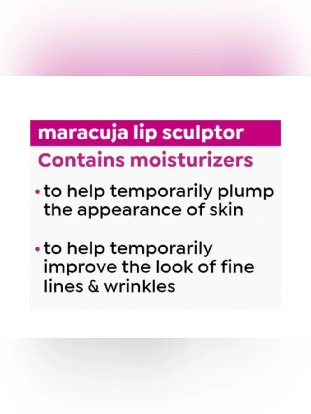 1 Tarte Maracuja Juicy Lip Sculptor Lipstick & Gloss .24oz New PETUNIA
